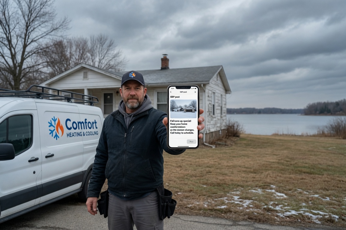 HVAC Google Business Profile Posts Michigan: Why West MI Shops Need a Cadence